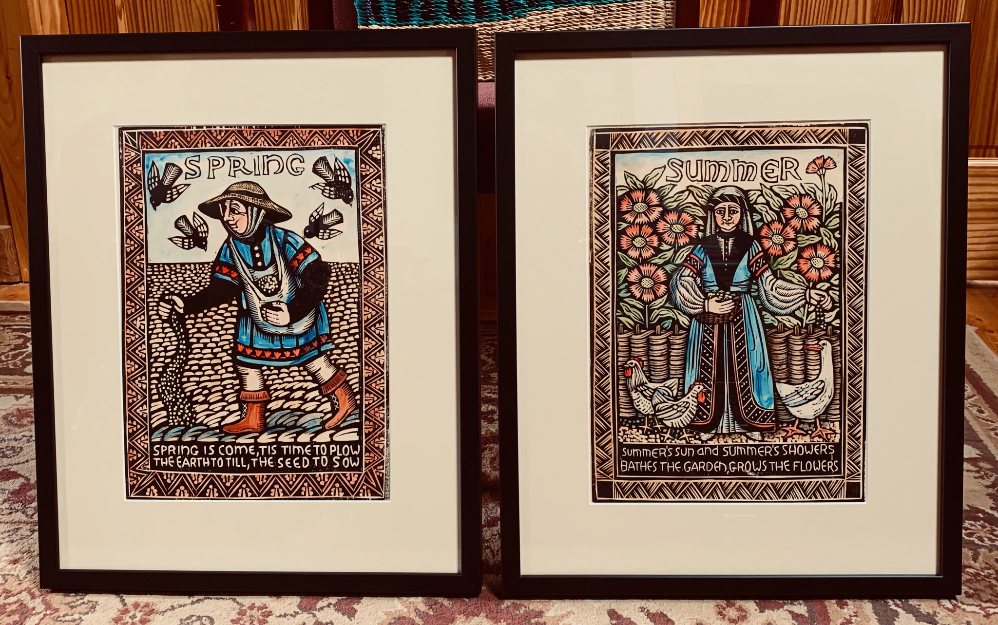 Special Set of Woodcuts